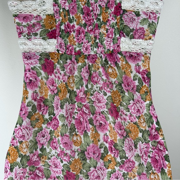 Princess Polly Emily Babydoll Floral Maxi Dress size 2 Fairy Y2K  Wedding Guest - Picture 9 of 16